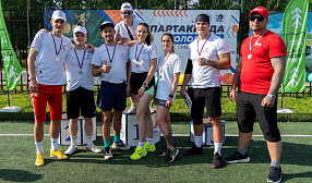 «ЮЖНЫЙ КУЗБАСС» – серебряный призер молодежной спартакиады